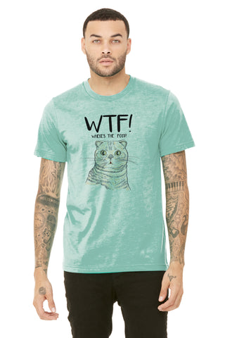 WTF Shirt, apparel, cats, threadloops, men's,