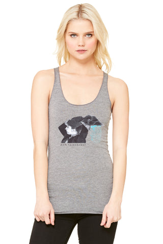 women's, ladies, racerback tanks,tanks, apparel, art, grace ighut, rainshower, breathable ,soft, classic t-shirt,form fitting shirt, crewneck, comfortable, edgy, relaxed-fit
