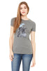 women's, ladies, short sleeve t-shirt, apparel, art, grace ighut, towering senses, breathable ,soft, classic t-shirt,form fitting shirt,crewneck