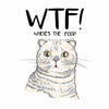 WTF Shirt, apparel, cats, threadloops