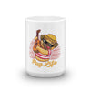  Ceramic, Dishwasher and microwave safe, mug, pug, dogs, animals, cool design, guitar, music