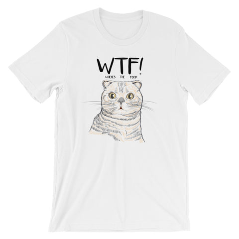WTF Shirt, apparel, cats, threadloops