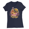 ladies, t-shirt, pug life, dogs, animal lovers, threadloops, apparel, 100% cotton, Side-seamed