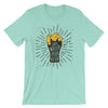men's, t-shirt, save water drink beer, gummy,threadloops, apparel, 100% cotton, Side-seamed